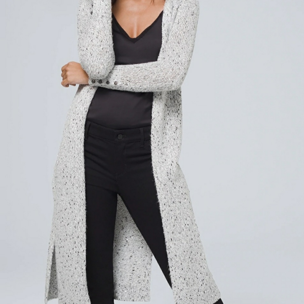 WHBM Sequin Duster